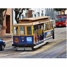 Drahtseilbahnen in San Francisco Photofiguren
