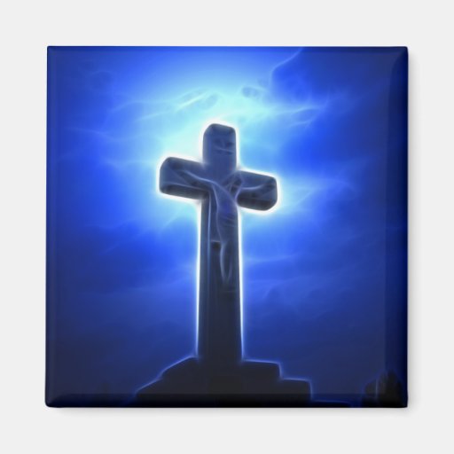 Drastische Jesus-Kreuzigung Kühlschrankmagnet