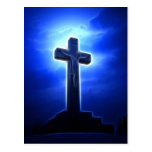 Drastische Jesus-Kreuzigung Postkarte