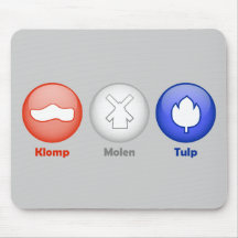 Drei niederländische Ikonen Mousepad