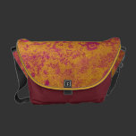 "Dreiecksc$safranbordeaux" - Bote-Tasche kuriertaschen