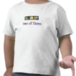 Dreiergruppe-Monster zwei von T-Shirt drei