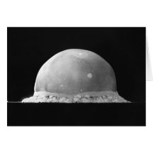 Dreiheits-Test-Atombomben-Explosion am 16. Juli 19 Karte