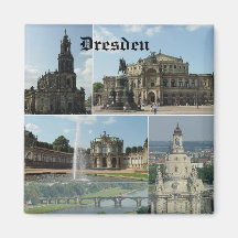 Dresden, Dresden Kühlschrankmagnet