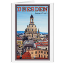 Dresden - Frauenkirche Karte