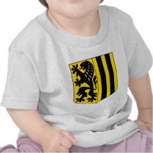 Dresden-Mantel bewaffnet offizielles Symbol Deutsc Tshirt