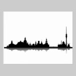 Dresden Skyline - Postkarte / Grußkarte postkarten