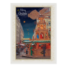 Dresden - Weihnachtspyramide - Lux W Postkarten