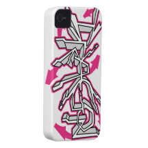 Drgn I Elfenbein (magentaroter) iPhone Kasten Case-Mate iPhone 4 Hülle