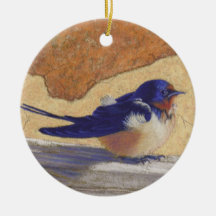 Drossel, Scheunen-Schwalbe Ornament