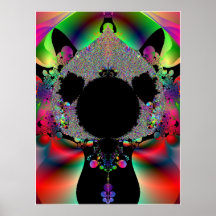 Druck des Fraktal-MC4 Posterdruck