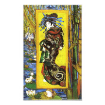 Druck Van Gogh Japonaiserie Oiran Photo Druck