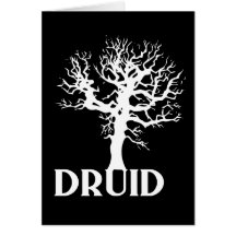 Druide Grußkarte