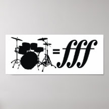 Drumset Posterdrucke