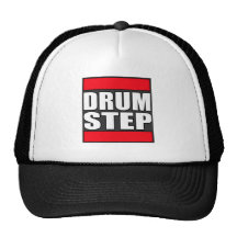 DRUMSTEP Trommel und Baß und Dubstep Baseballmützen