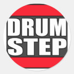 DRUMSTEP Trommel und Baß und Dubstep Sticker