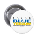 DS denken Blau und Gelb Buttons