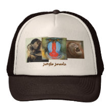 Dschungel-Juwelen Retromützen
