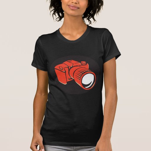DSLR Digitalkamerafront Retro Shirt