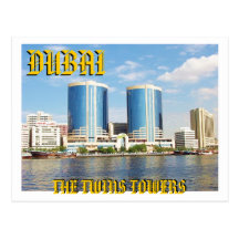 DUBAI DURCH MOJISOLA A GBADAMOSI OKUBULE POSTKARTE