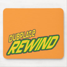 Dubplate Rückspulen-Tollpatsch Mauspads