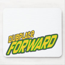 Dubplate vorwärts mauspads