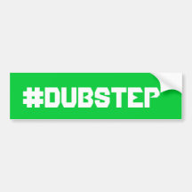 Dubstep Autoaufkleber