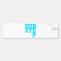 Dubstep Blockletter Auto Sticker