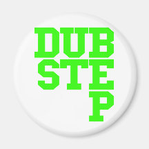 Dubstep Blockletter (Limon) Magnete