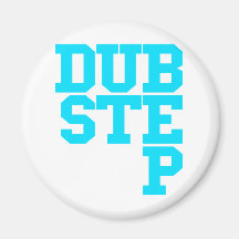 Dubstep Blockletter Magnets