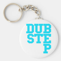 Dubstep Blockletter Schlüsselanhänger