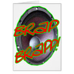 Dubstep Brap Brap Grußkarten
