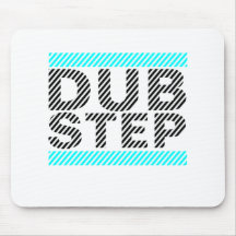 Dubstep cyan-blau mauspads