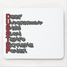 DUBSTEP DJ Produzent-Künstlergang Mousepad