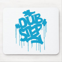Dubstep FatCap Himmel-Blau Mauspads