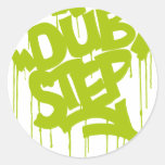 Dubstep FatCap Limon Runder Sticker