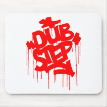 Dubstep FatCap Rot Mousepads