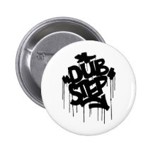 Dubstep FatCap Schwarzes Anstecknadel