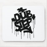 Dubstep FatCap Schwarzes Mousepads