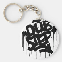 Dubstep FatCap Schwarzes Schlüsselbänder