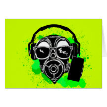 Dubstep Gasmask Karten