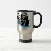 Dubstep Gasmask Tee Haferl