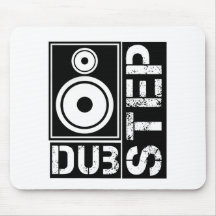 Dubstep Loudspeaker D Mauspad