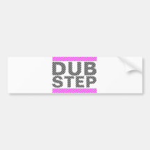 Dubstep Mädchen-Rosa Autosticker