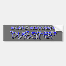 Dubstep mischen Dubstep Musikdownload dubstep wied Auto Sticker