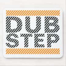 Dubstep Orange Mauspads