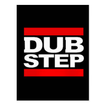 DUBSTEP POSTKARTE