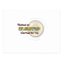 Dubstep Postkarte