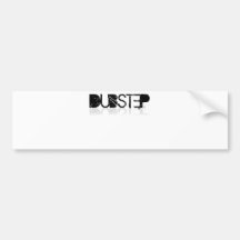 Dubstep Reflexion Auto Aufkleber