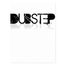 Dubstep Reflexion Postkarten